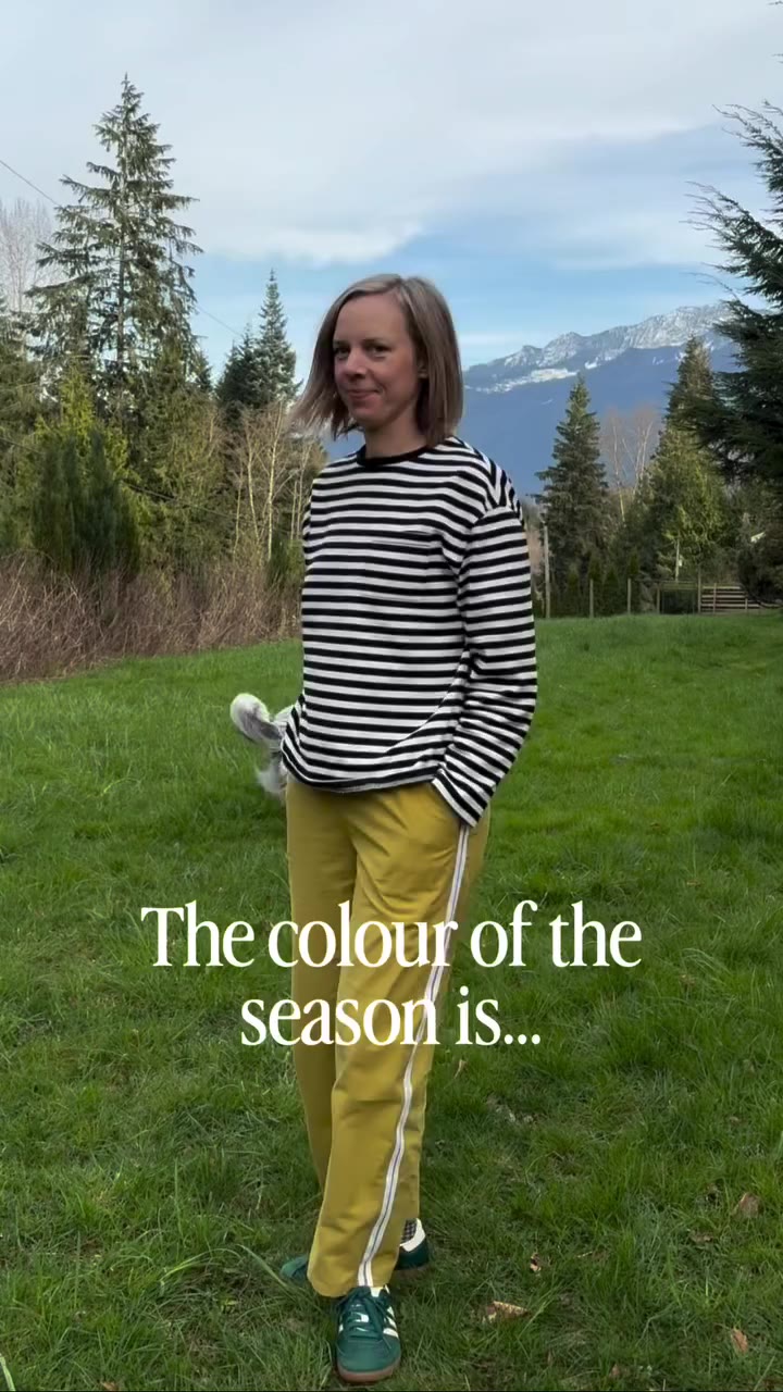 We are loving all things chartreuse this season! I made my son and I matching…