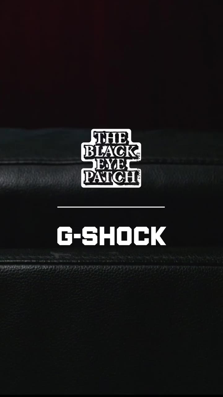 G-SHOCK x @blackeyepatch⁠ Disponible le 01.10.2026