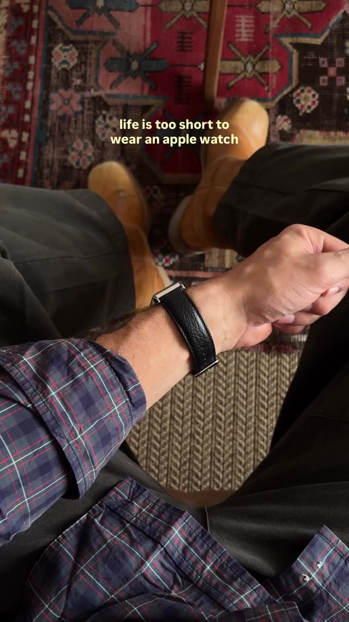 1 watch 3 fits - really loving this one from @curatedbasics
