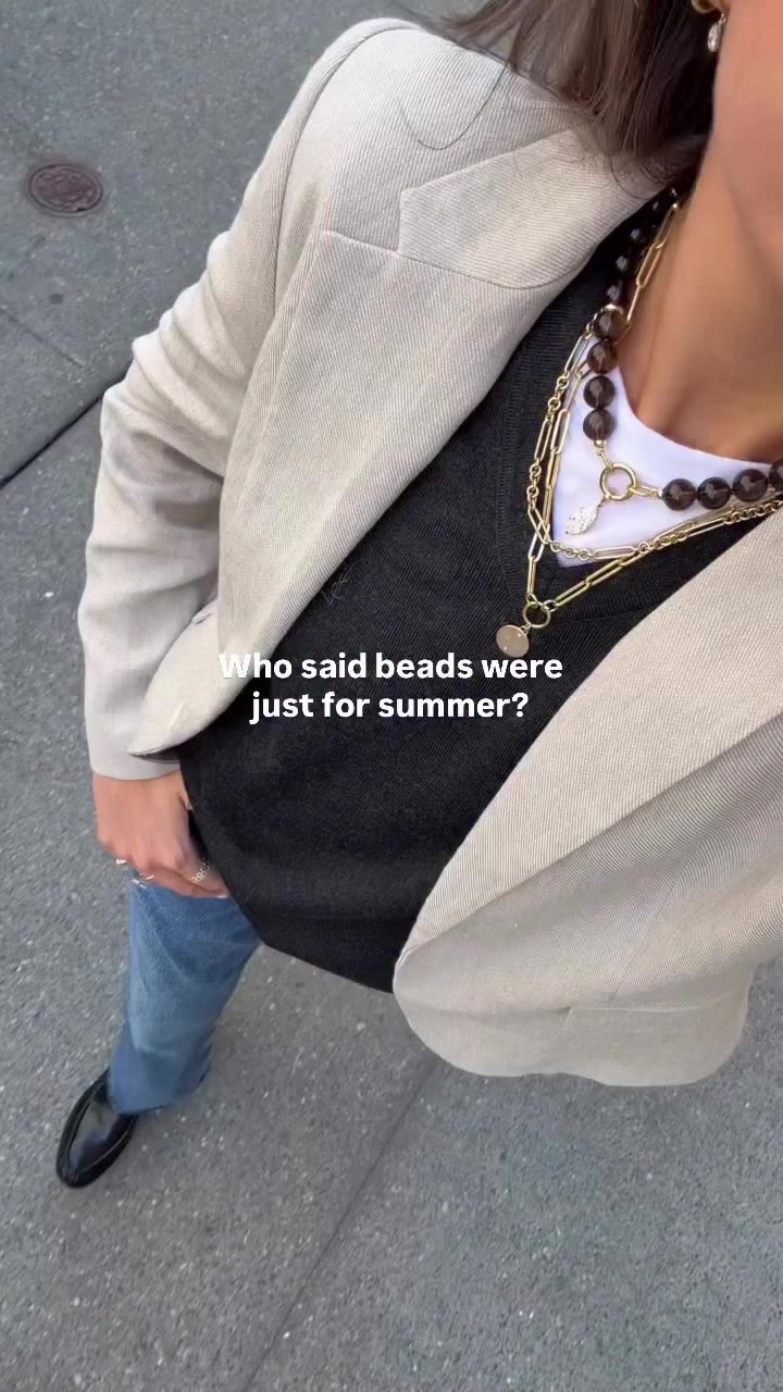 Summer beads, meet your fall replacement. Link in bio to shop.