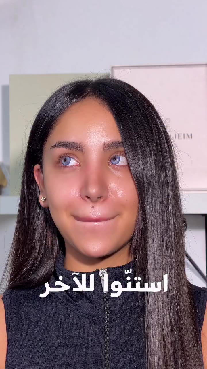 لوك اليوم… شو رأيكم؟🦋 #makeupartist #makeupbyrikk #blush #makeupinspo…