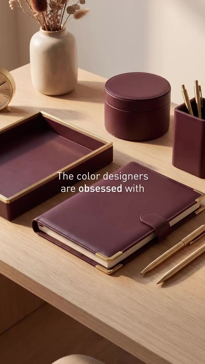 Aubergine. The new color of desire. Deep, refined, and unmistakably modern…