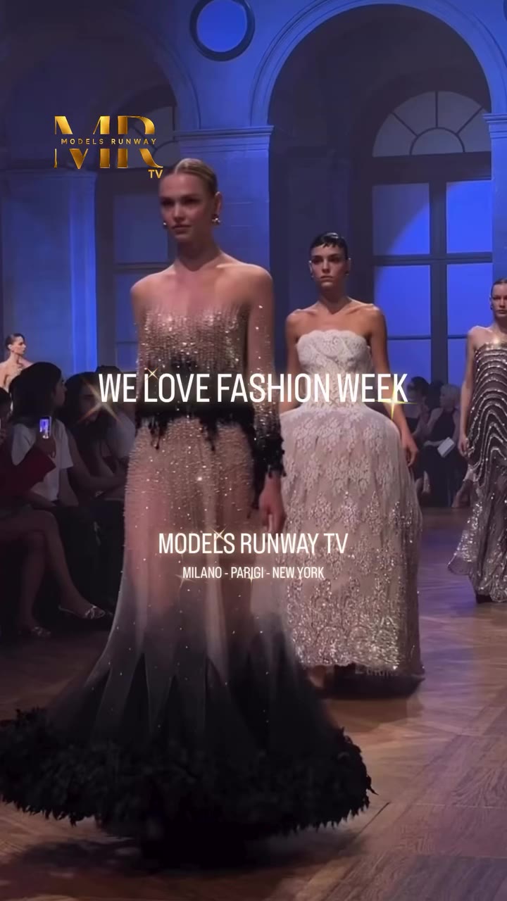 WE ❤️FASHION WEEK MODELS RUNWAY TV 🎬