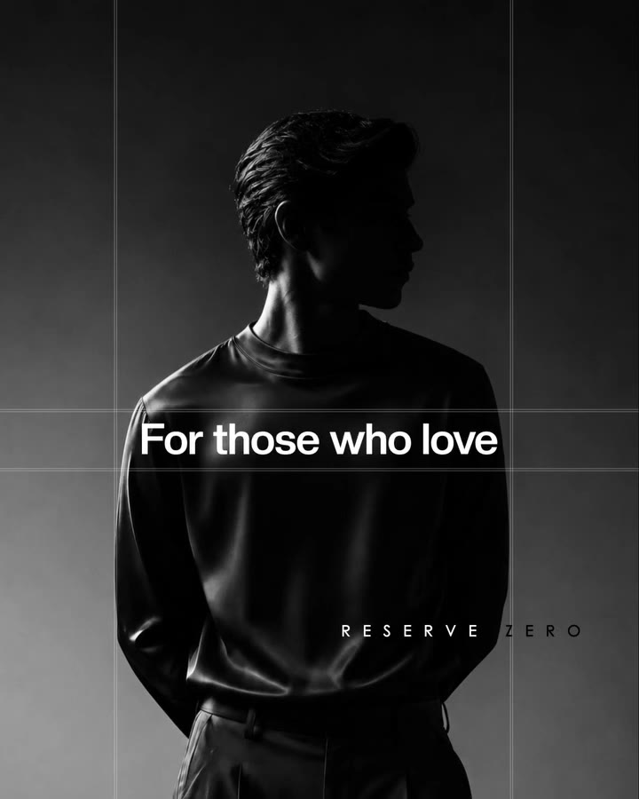 RESERVE ZERO. An exclusive collection defined in black and white. Clean lines…