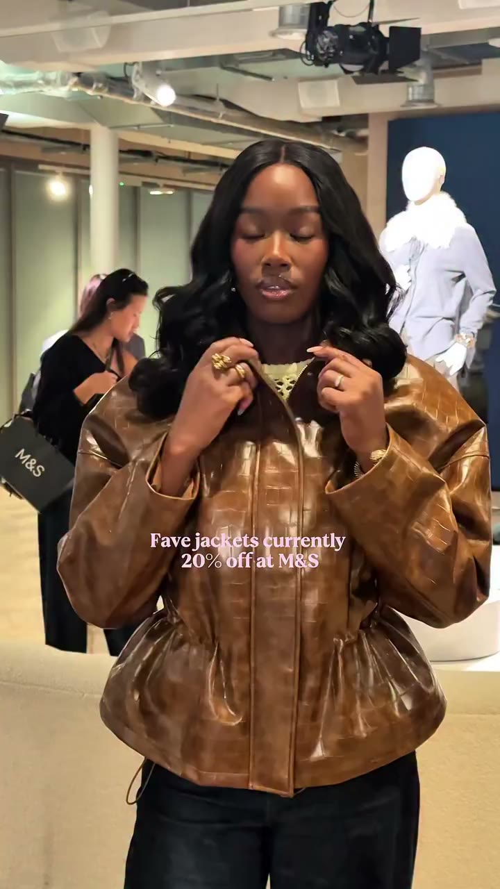 My fave jackets from the M&S press day are finally in stock and 20% off ends…