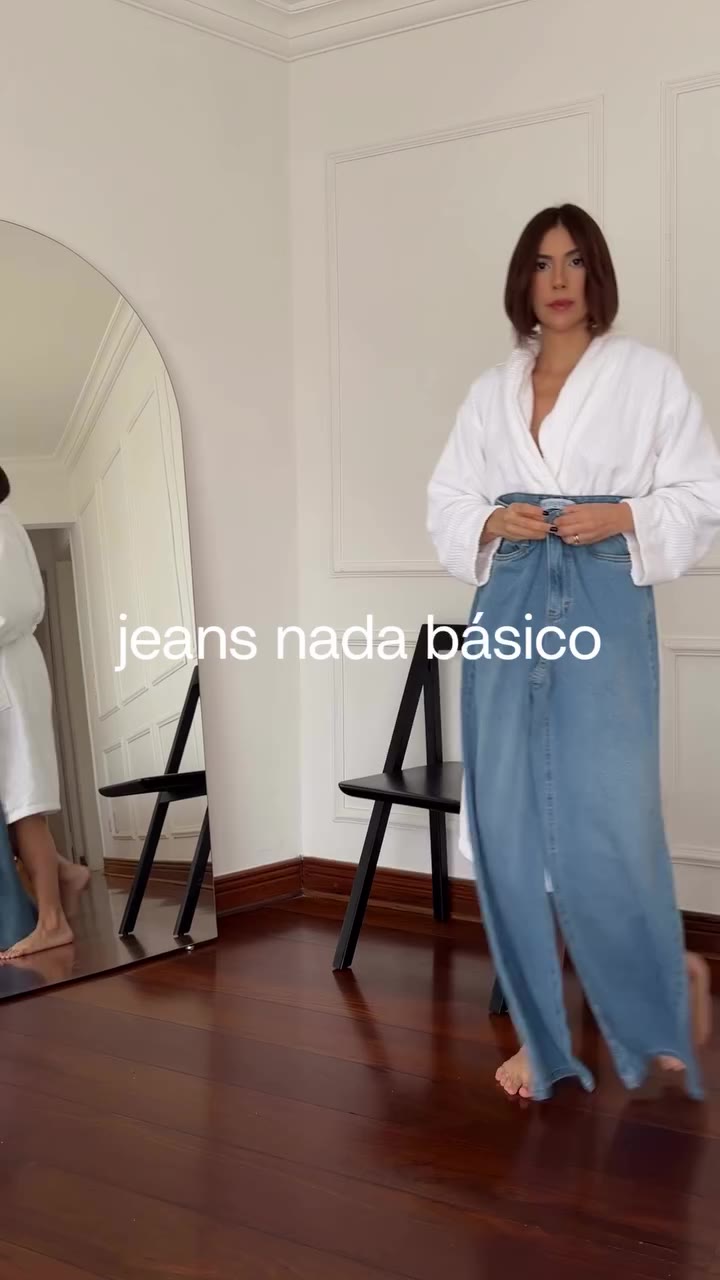 New in @equivocojeans + @anna_couto All denim not boring.