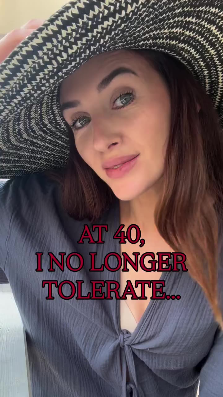 At 40, I no longer tolerate dressing for trends, dressing for my age, or…