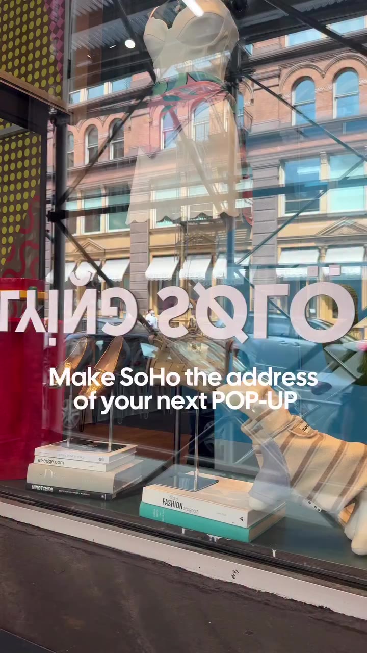 Make SoHo the address of your next pop-up🤍 Our fully equipped retail space…