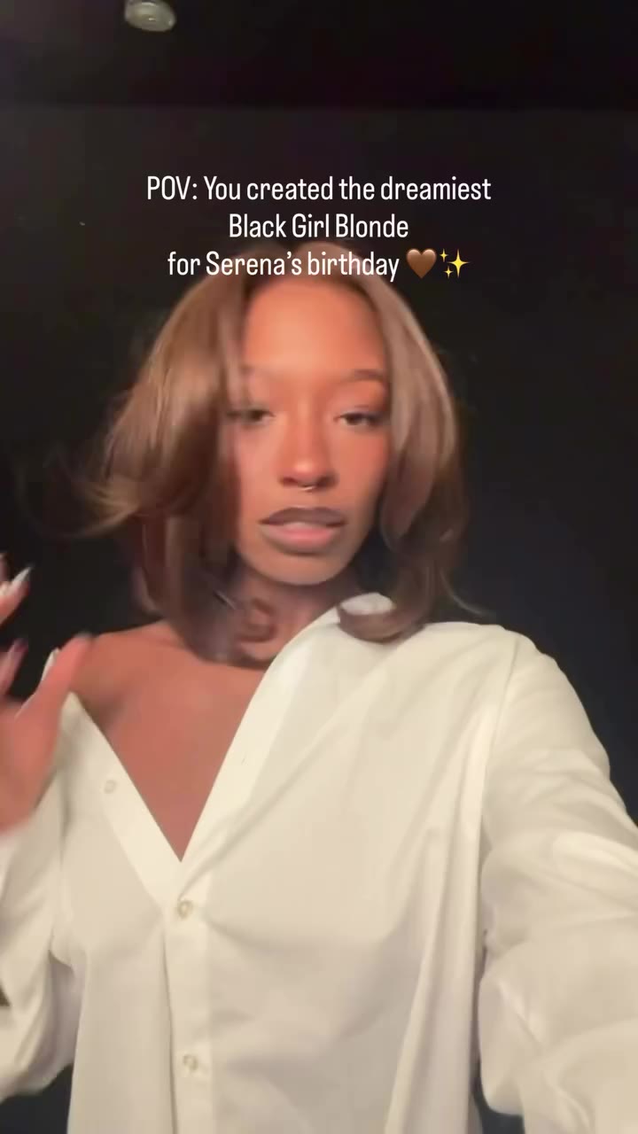 I’m OBSESSED with how this color melts into @serenaapagee skin tone 😮‍💨 90’s…