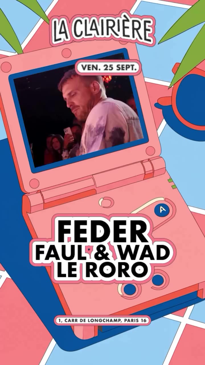 25.09 W/ @feder.music @faulandwad @mustbeleroro Tickets on sale Link in bio
