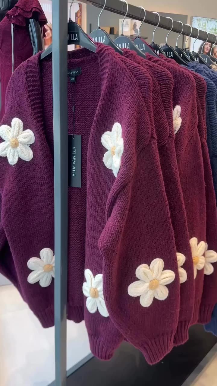 The ALL new and improved 'Daisy Cardigan' 🍇 set to be a bestseller this…