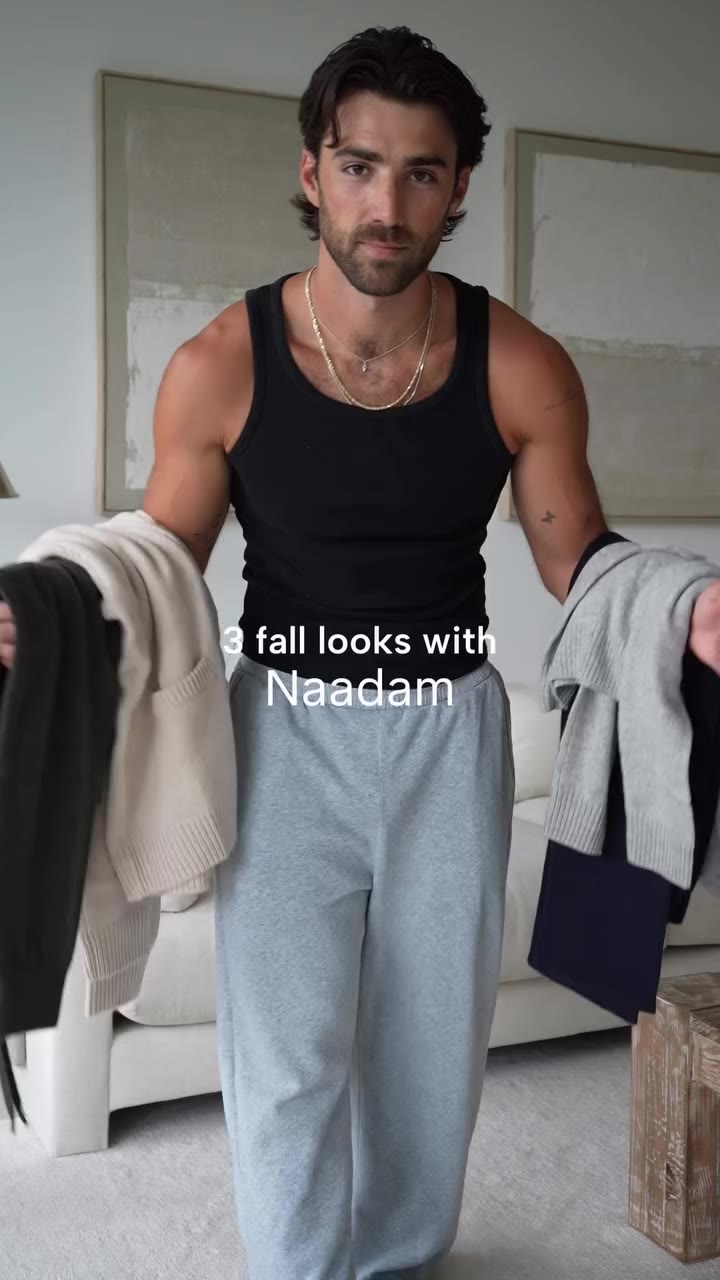 Styling some cashmere pieces from @naadam.co Look 1 Signature Cashmere Jogger…