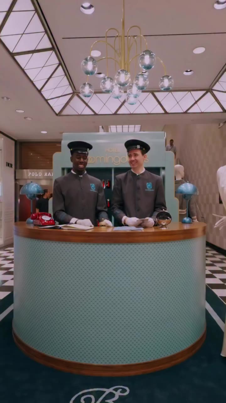 Another phenomenal “Saturday at Bloomingdale’s,” where checking in at Hotel…