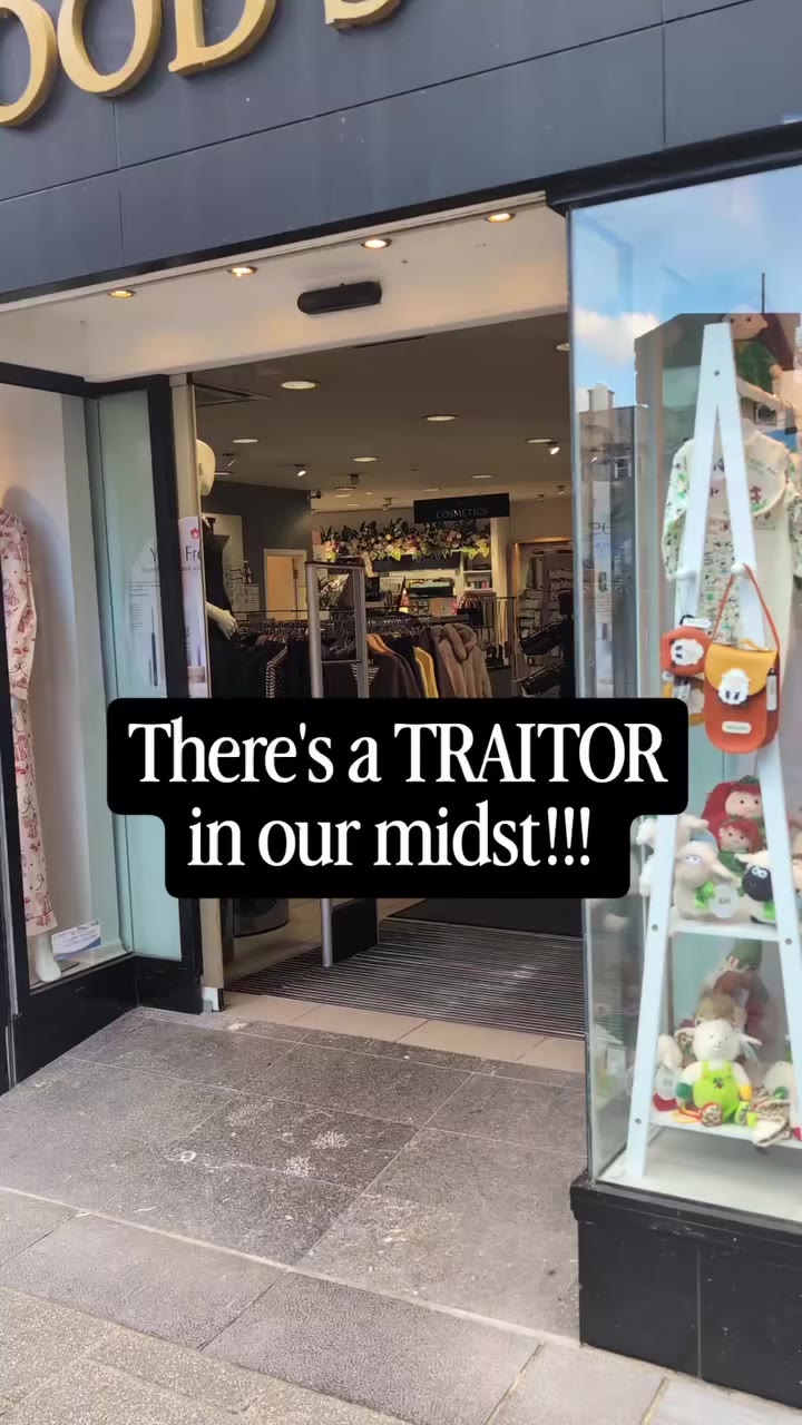 Can you guess The Traitor in our midst? All will be revealed tomorrow…
