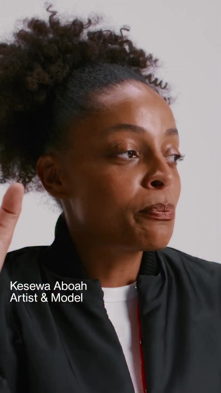 MEET KESEWA. Artist and model. Raised between fashion and art, she developed…