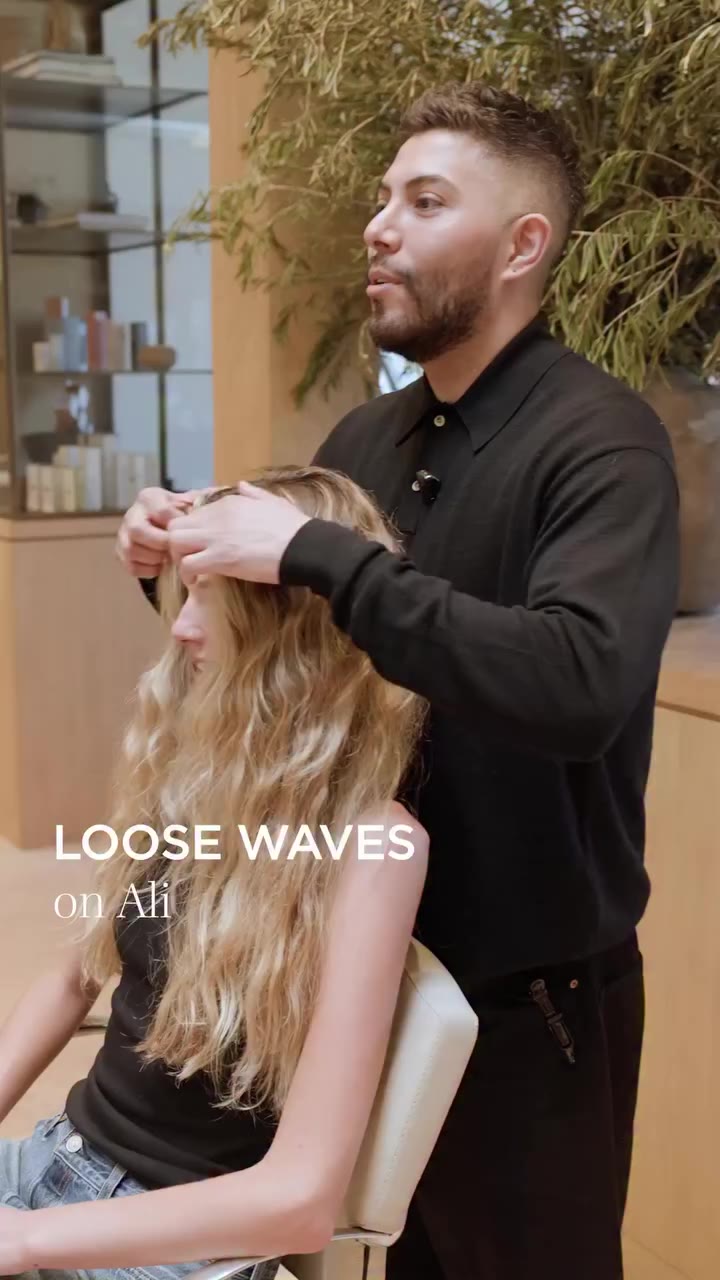 The blowout, simplified. Bigger sections. Effortless shape. Third-day hair…