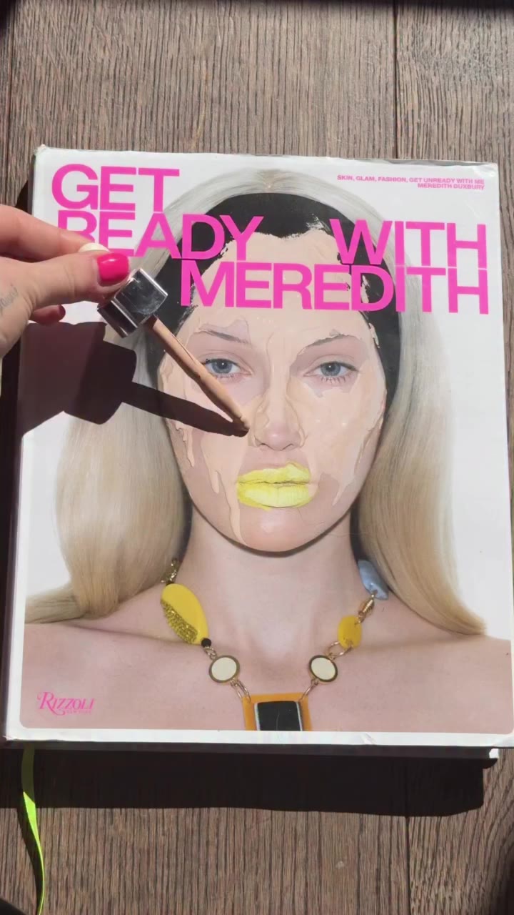 messy messy messy !!!!! MY BOOK “GET READY WITH MEREDITH” is out now !!!!!…