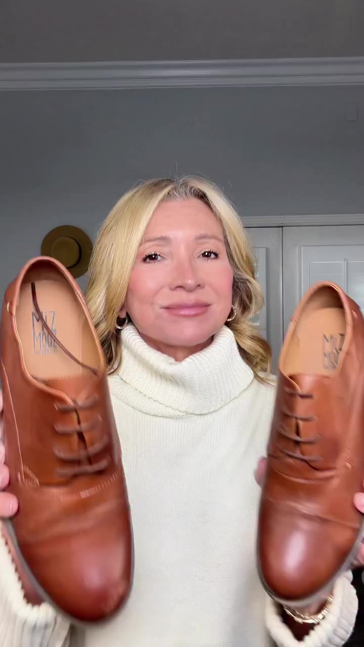 I’m a big fan of Miz Mooz shoes. The leather is amazing quality and they’re SO…