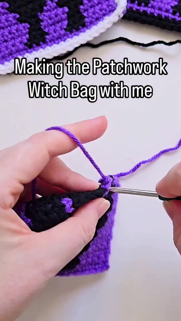Say WITCH and I'll send you the links to the free Patchwork Witch Bag I don't…
