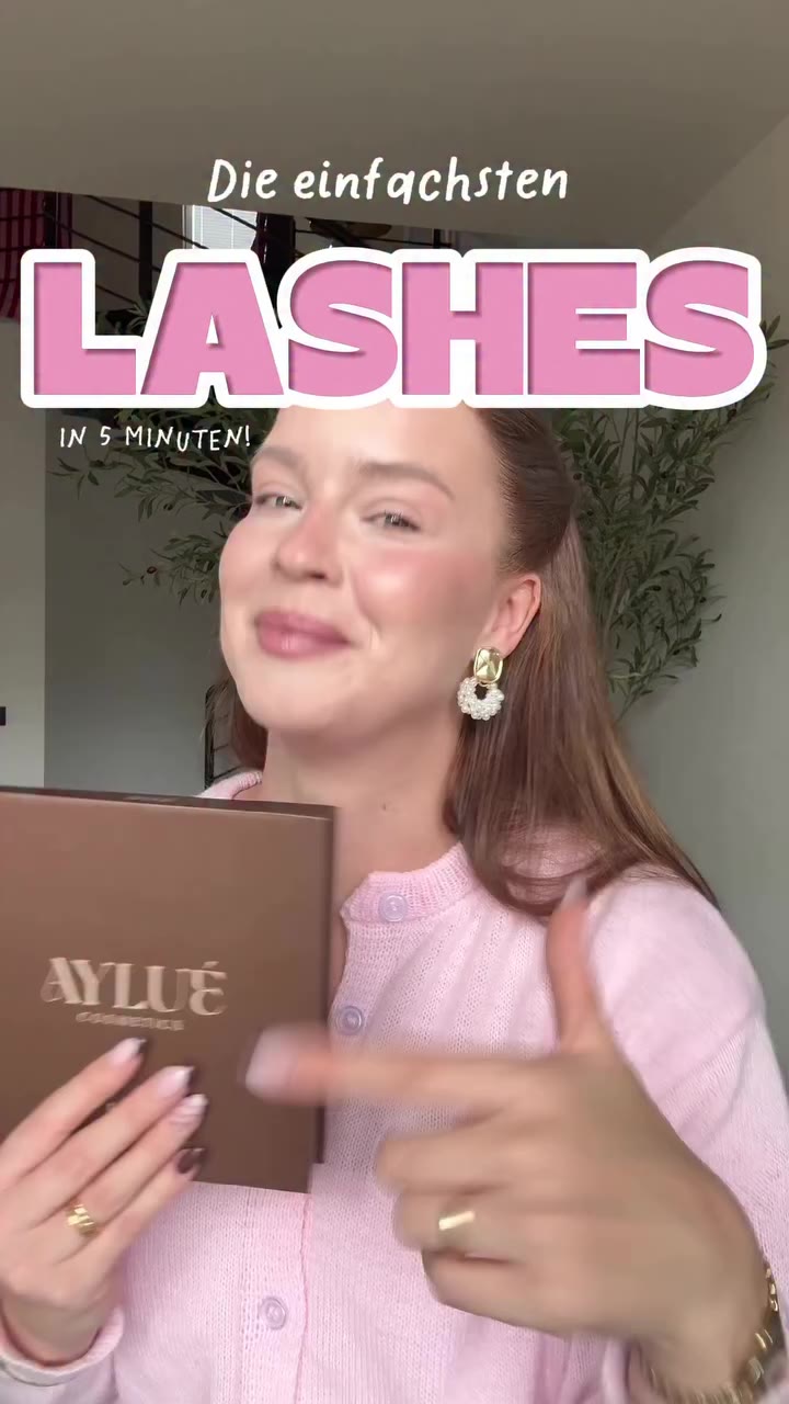 Eigenwerbung Die einfachsten Lashes in NUR 5 Minuten!! 🤎 🛍️Shop in der Bio✨…
