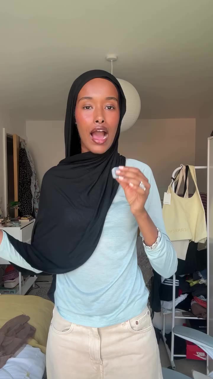 New series of trying my mum’s hijabs! Not me bringing my TikTok content to…