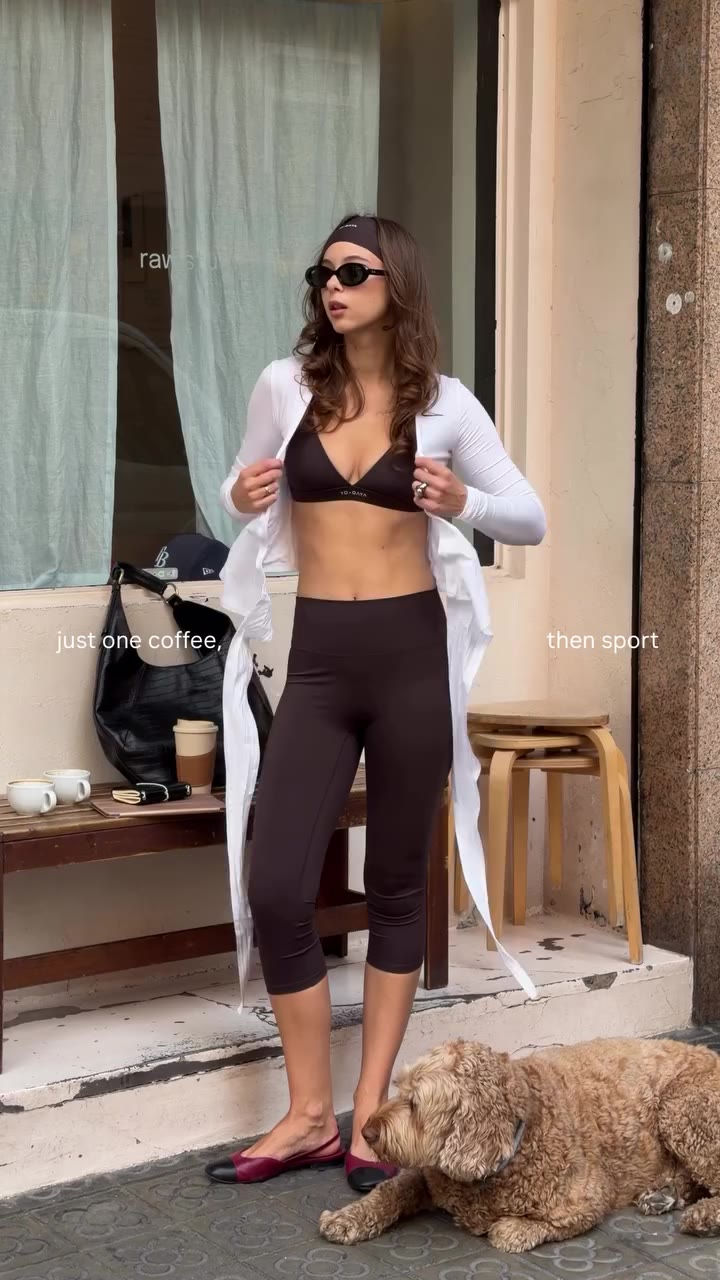 keeping my mornings active with @yogaya