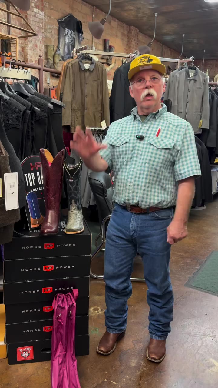 Coming in strong with a new BOOT OF THE WEEK!!!🤠 This week, we are featuring…