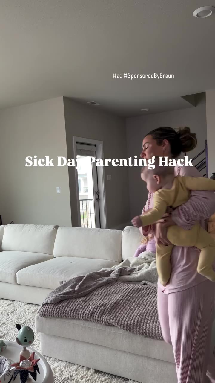 #ad #SponsoredByBraun The sick day parenting hack you need - Braun…