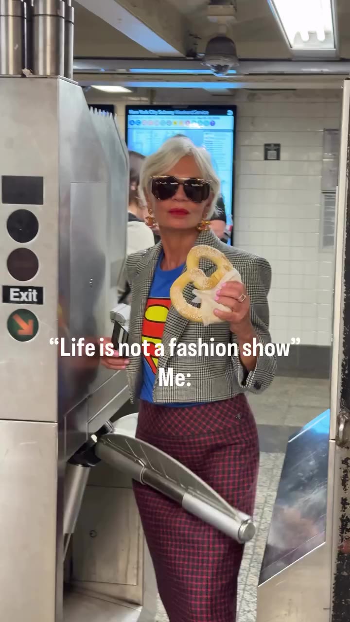 Maybe fashion isn’t about what’s trending, maybe it’s about what makes you…