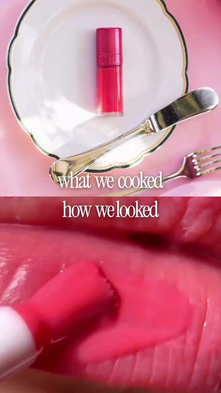 We cooked up Water Lip Stain for transfer proof, buildable, 24H coverage 👄✨