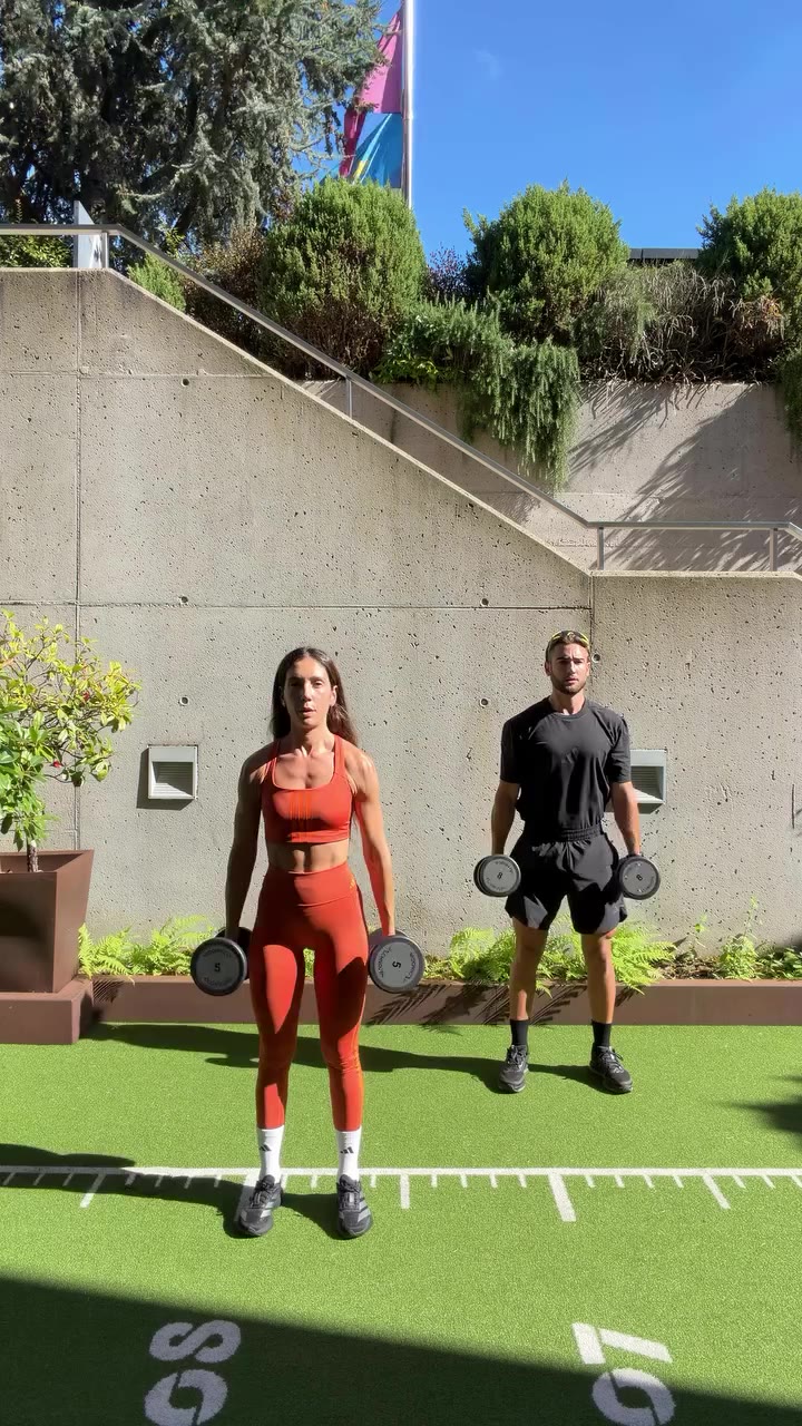 4 rondas de este partner workout ☄️