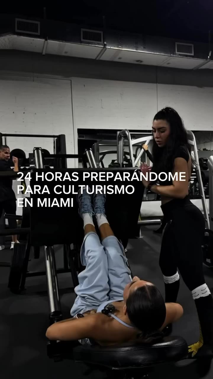 Un dia conmigo preparandome para fisicoculturismo en Miami 💪🏻 Teneis los…