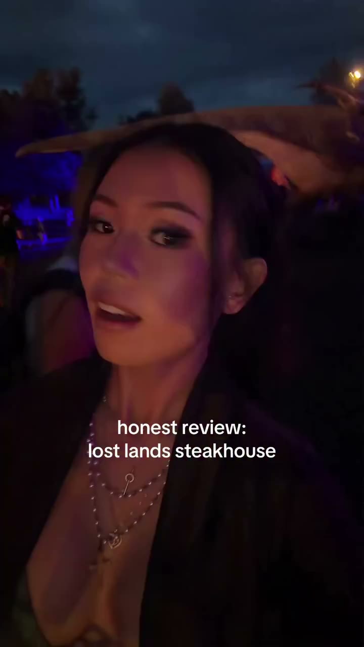 anyone else try the steakhouse at lost lands? #rave #lostlands #edmfestival