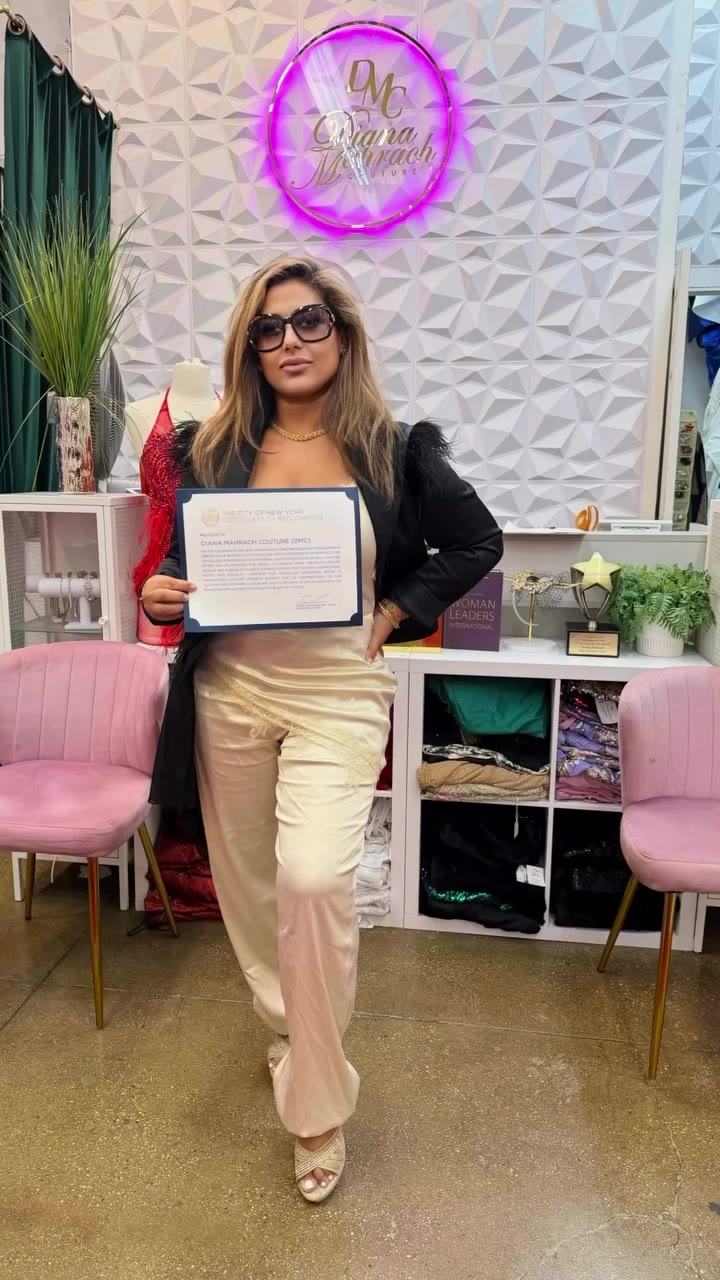 Diana Mahrach Couture It was an incredible honor and pleasure to receive…