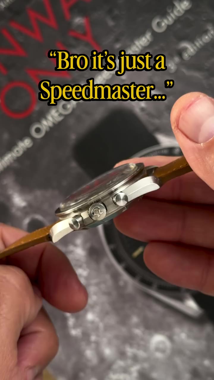 Ω. Just another Speedmaster? Or best dial Omega ever made? 🤔 #SpeedyTuesday…