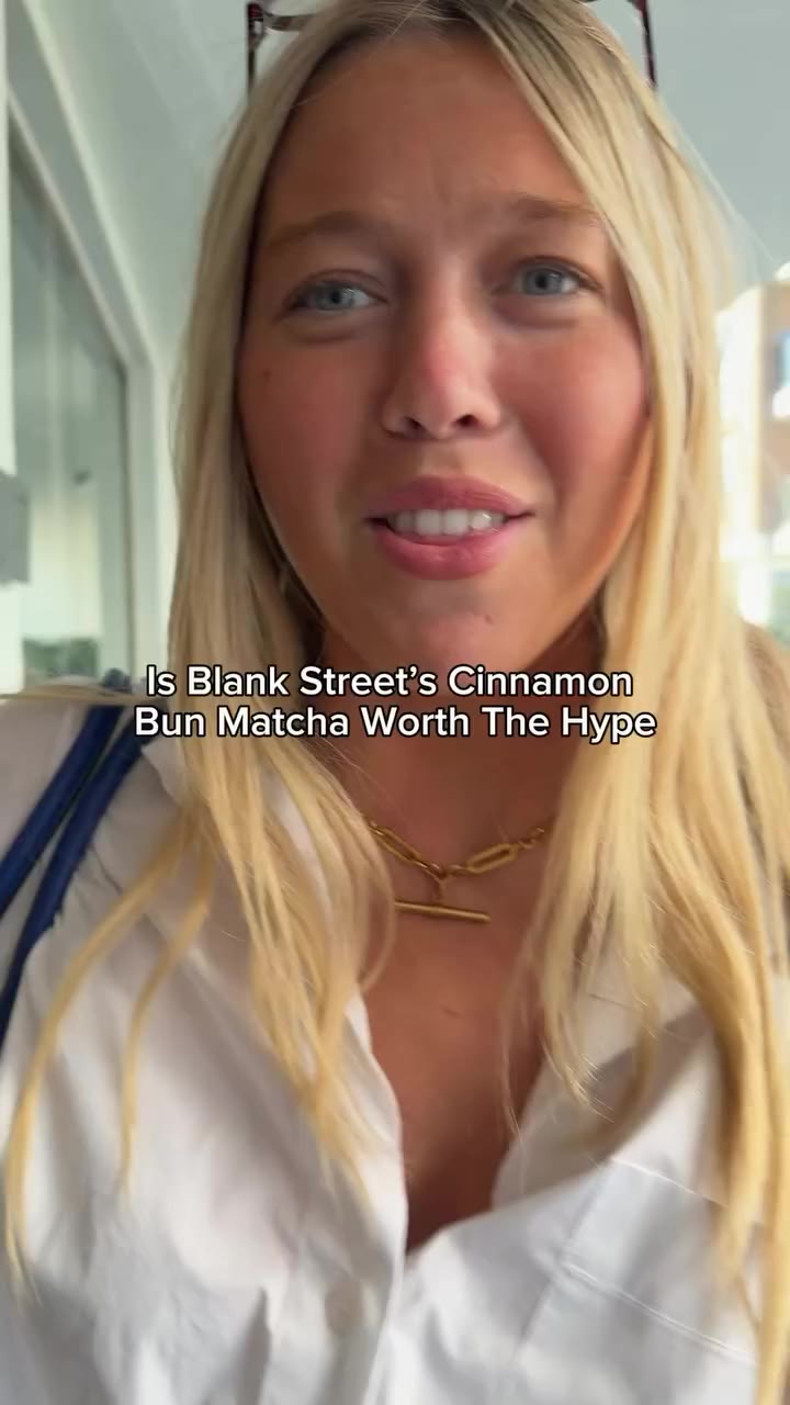Come try Blank Street’s new cinnamon bun matcha latte with us & meet new…