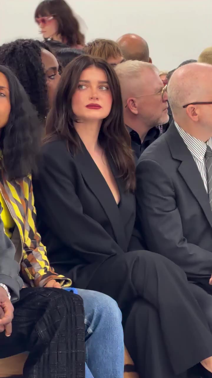 @evehewson at @burberry