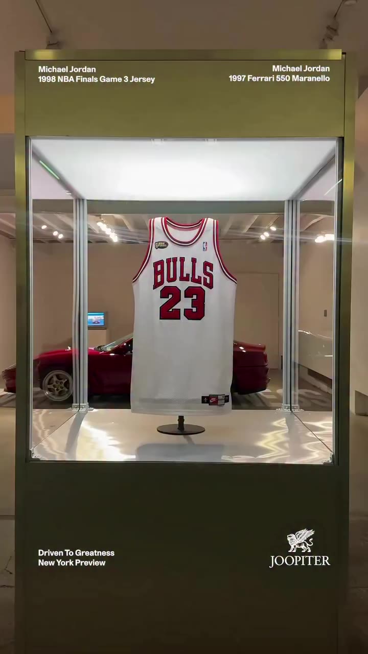 Our New York Preview of Michael Jordan's 1998 NBA Finals Game 3 Jersey and his…