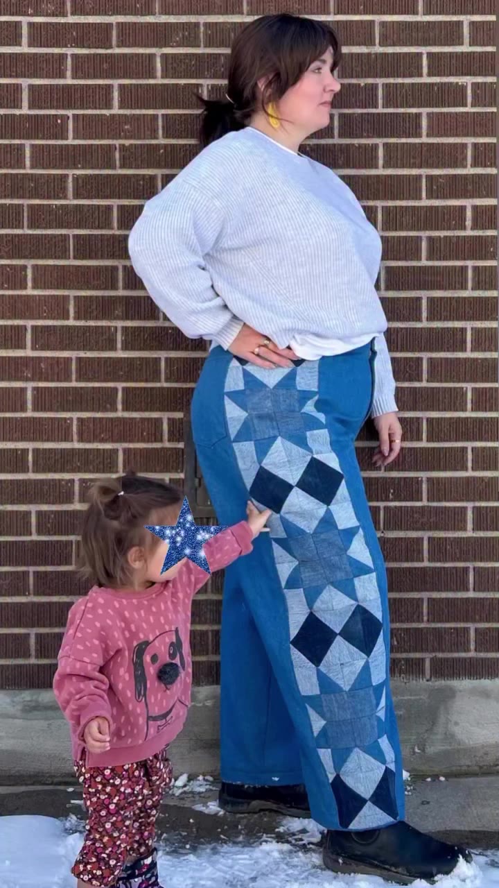 I love nothing more than seeing my two great sewing loves combined: garment…