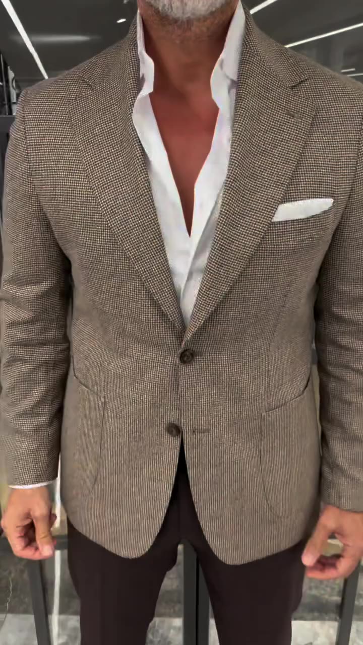 Neapolitan Shoulder / Two Pcs Suit