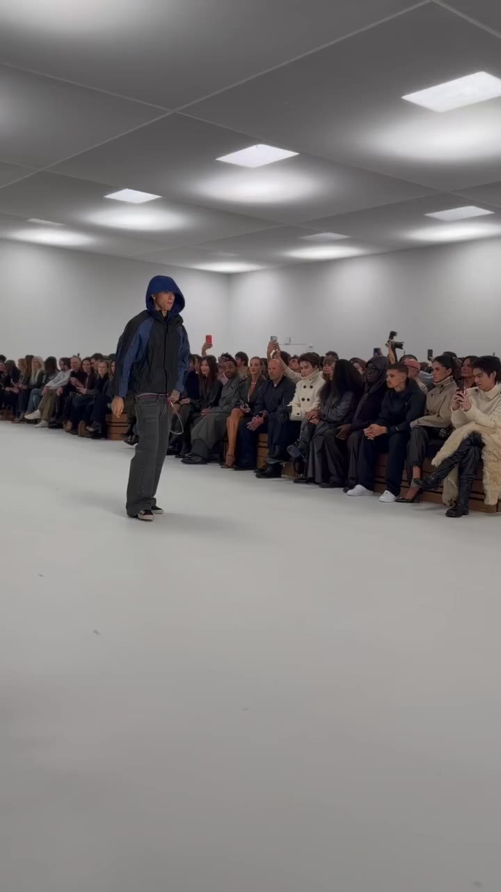 We spotted @centralcee at the @burberry show, where he made his runway debut…