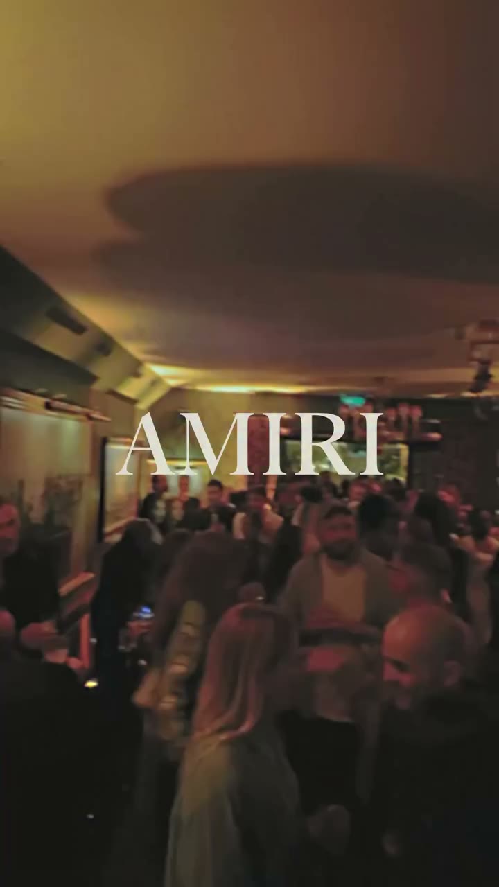 AMIRI and Dazed Media (@dazed) celebrated the opening of AMIRI’s London…