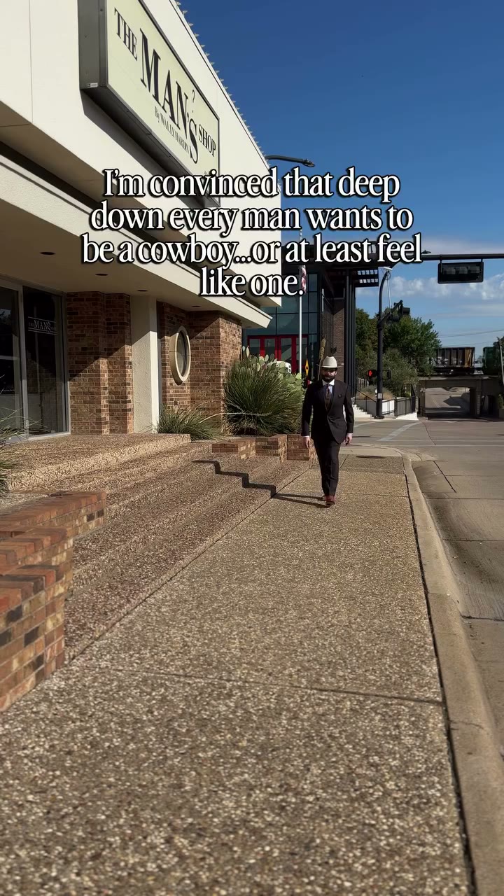 Dress like a king. Feel like a cowboy.