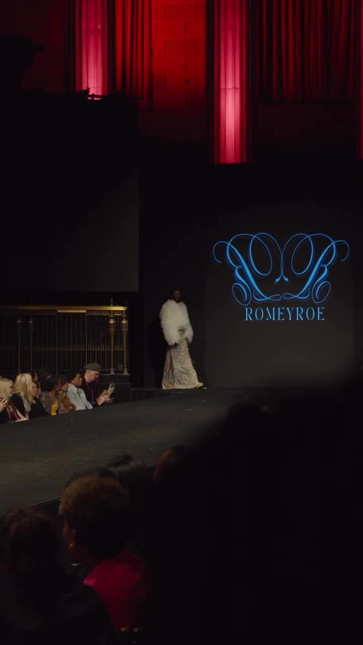 Raw footage It was an honor opening up for designer @romeyroe for…