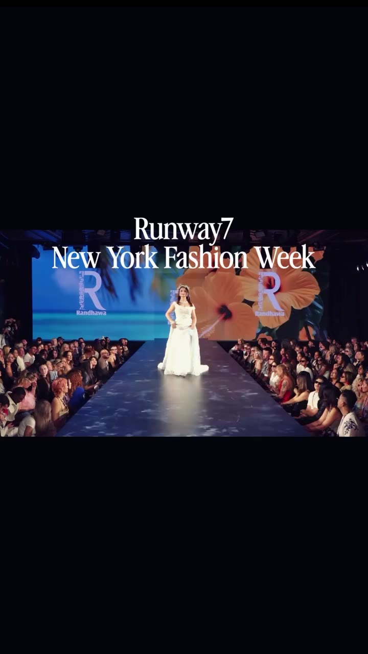 The walk. The moment. The energy. ❤️ Stepping onto the runway at New York…
