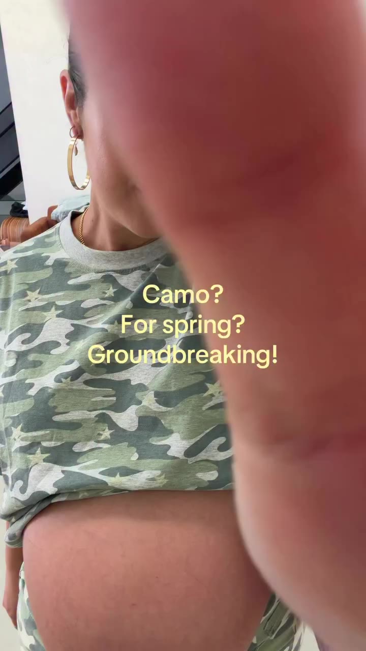 One time, I saw Cady Heron wearing army pants and flip-flops, so I bought army…