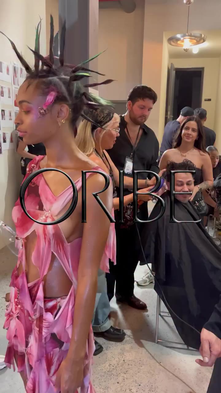 NATURE, GONE PUNK.🌺 For @rioworld SS27 “Horizons,” @Oribe Principal Artist…