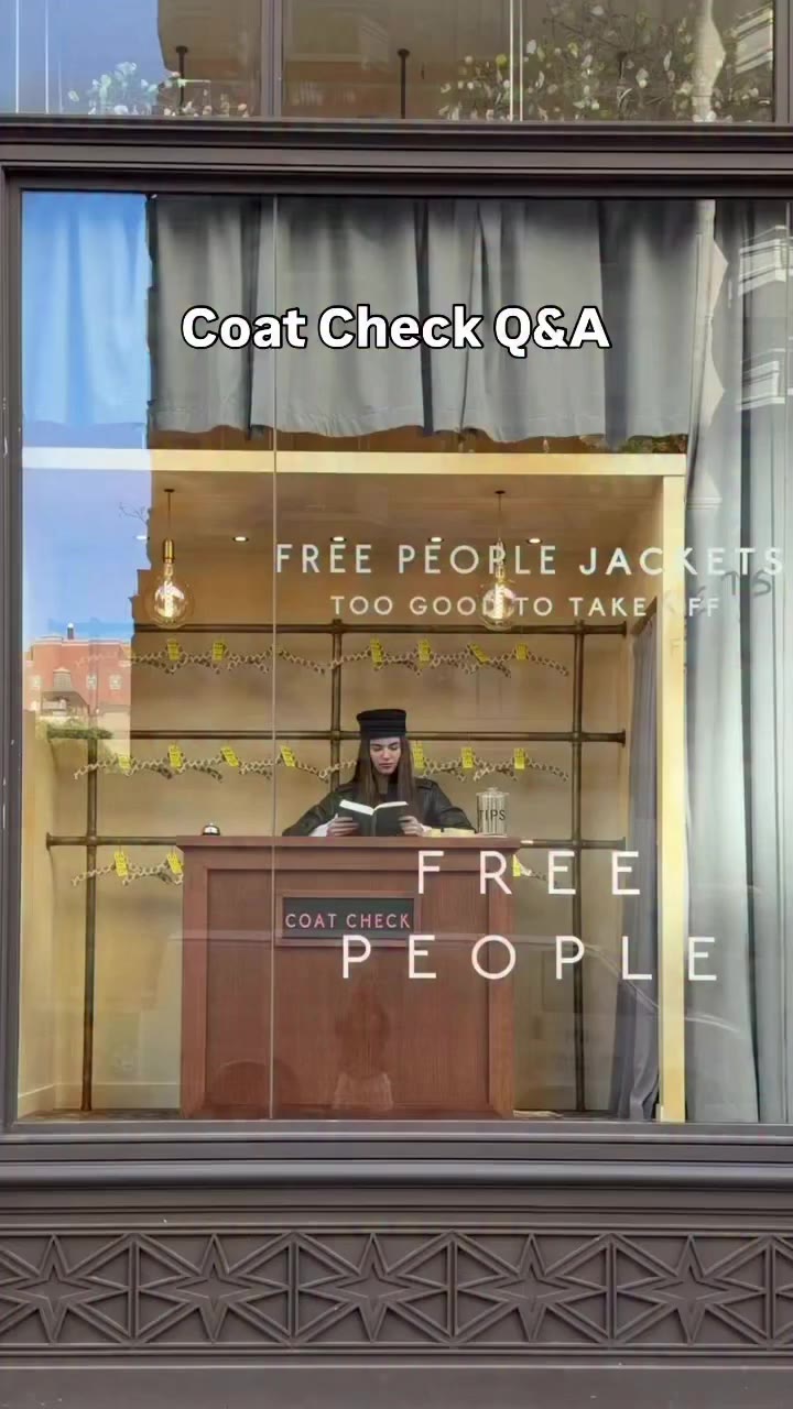 We checked in with our coat check girl, Gwen, to see how she was passing the…