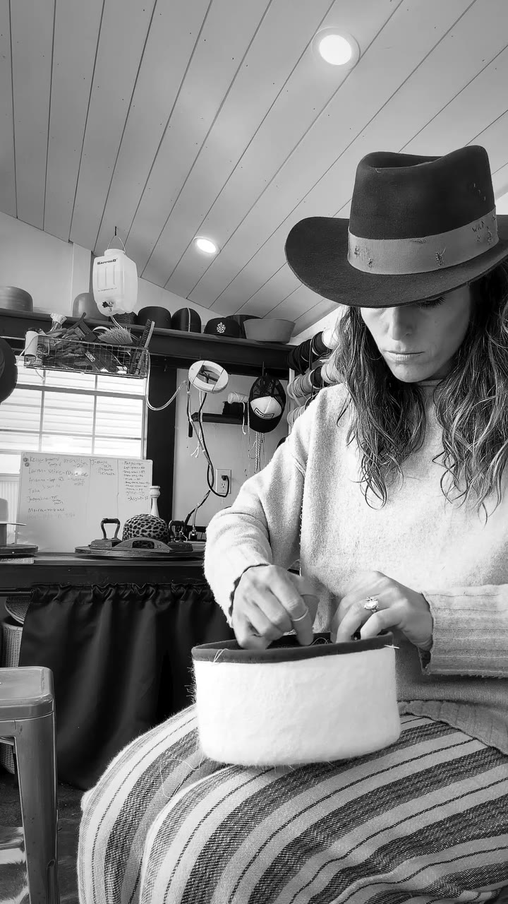 Days like this in the studio 🖤🎩 . . . #sew #sewing #custom #fashion #art