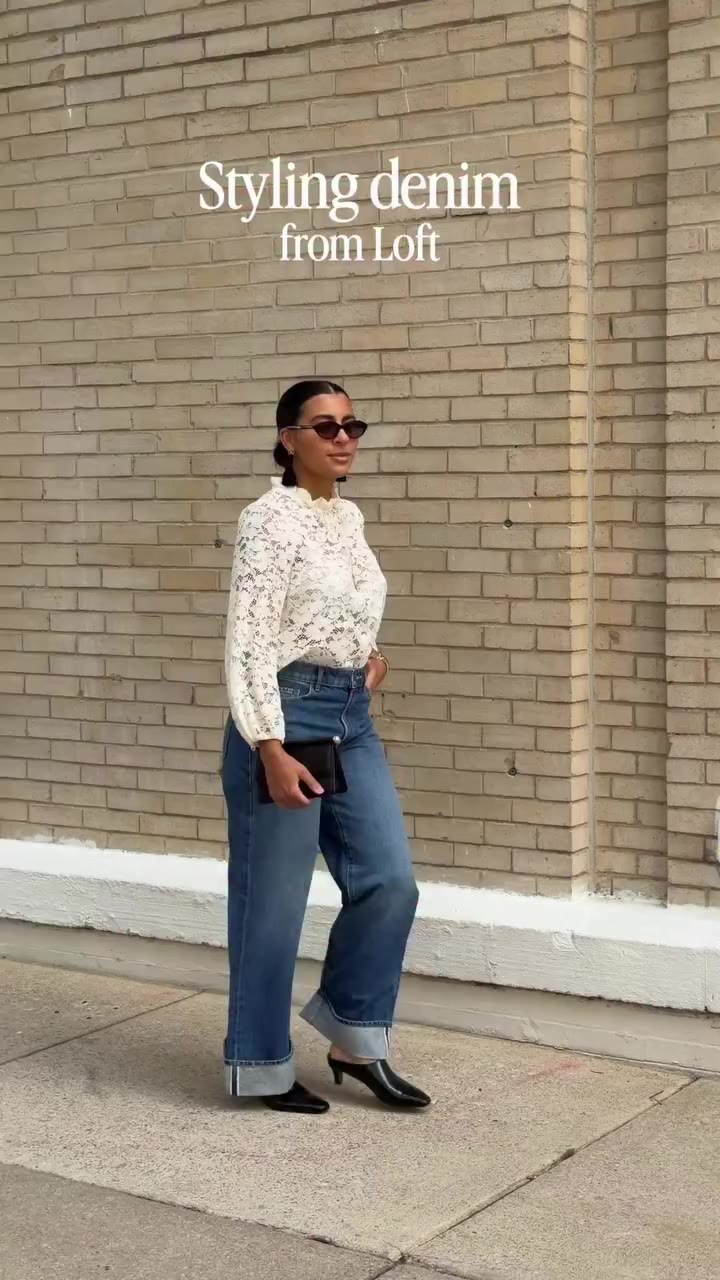 @tariana_mariah styles our selvedge denim for right now—the small-batch…